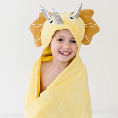 Hooded Dinosaur Towel