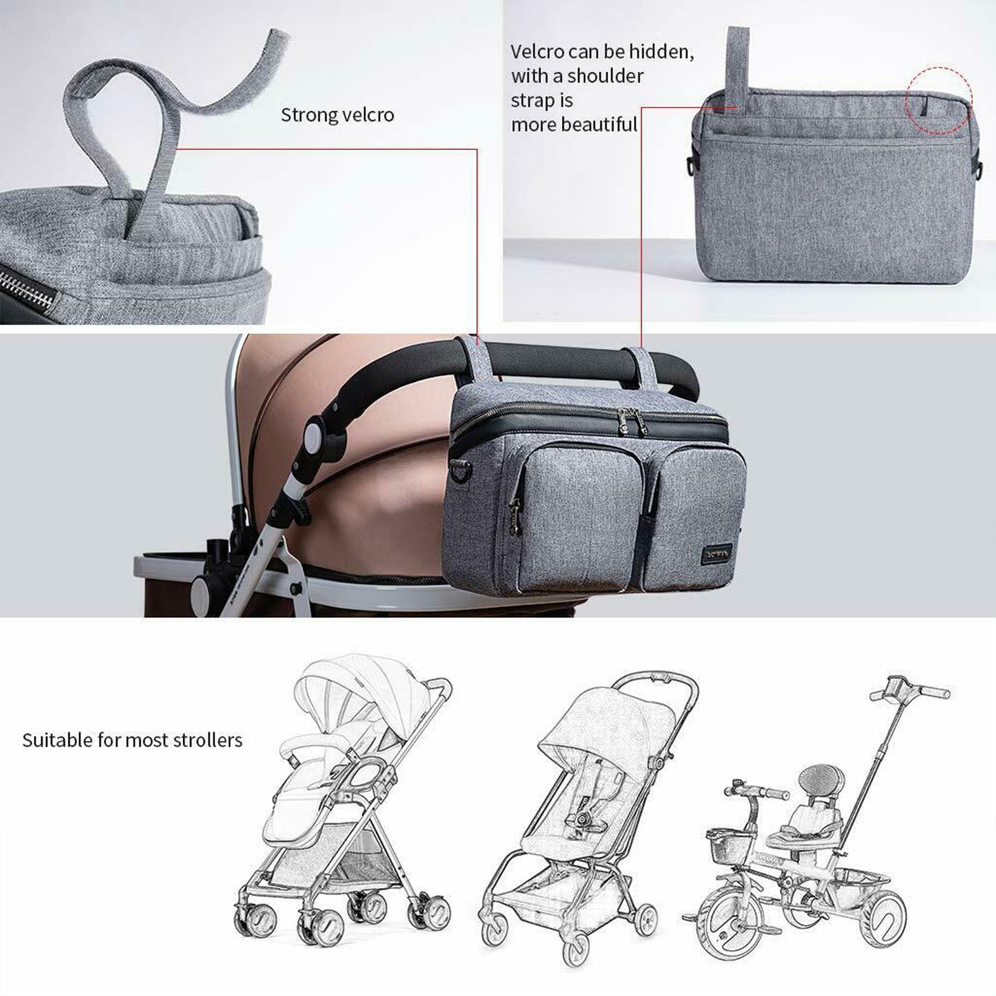 Stroller Organizer Bag