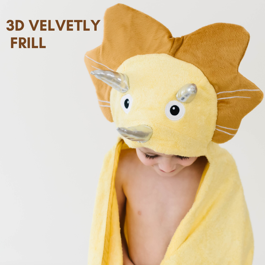 Hooded Dinosaur Towel