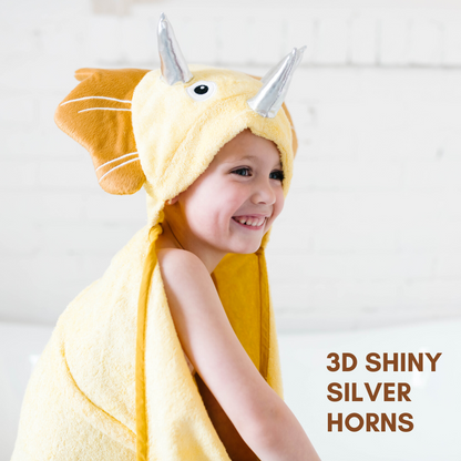 Hooded Dinosaur Towel